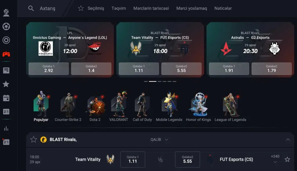 betting in azerbaijan