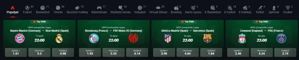 live betting in azerbaijan